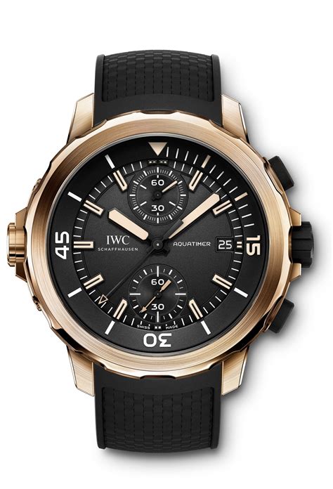 iwc aquatimer chronograph edition expedition charles darwin replica|aquatimer expedition chronograph edition.